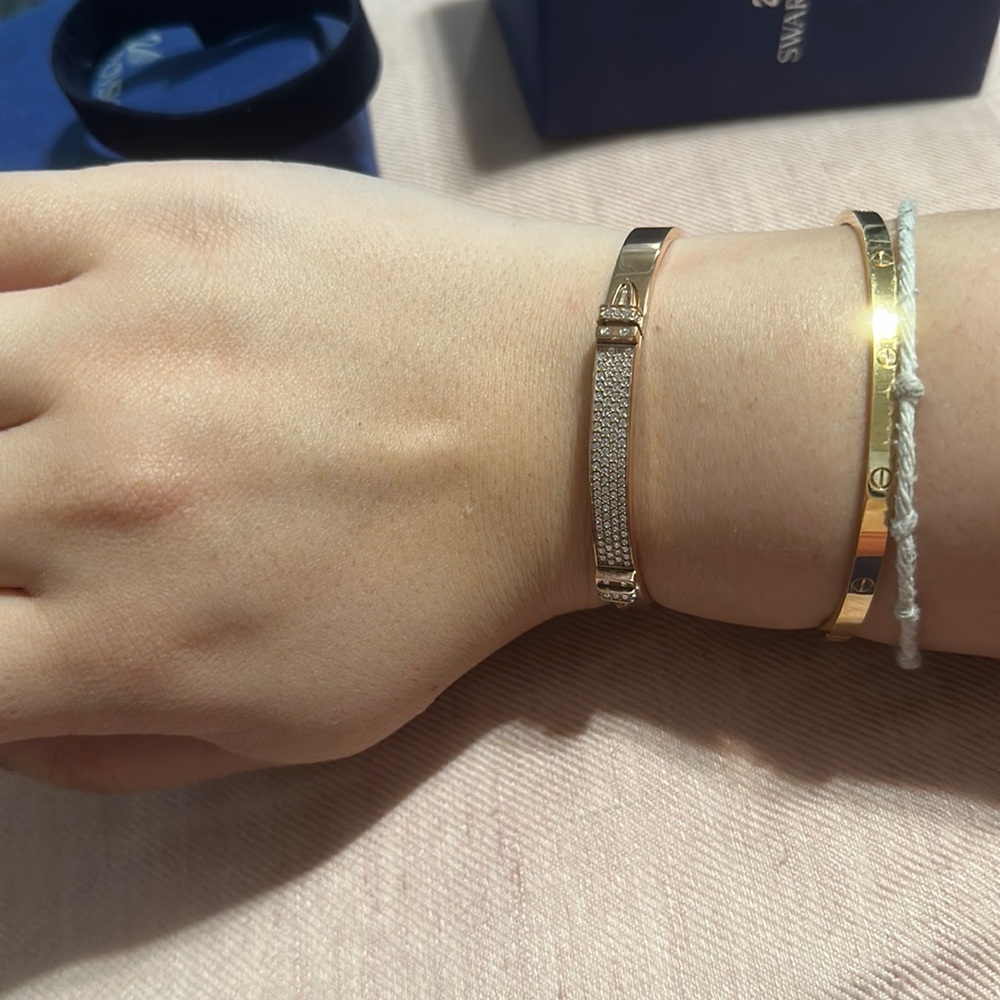 swarovski bangle